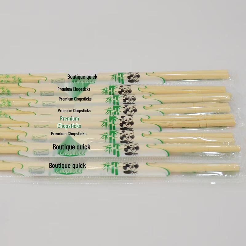Disposable Bamboo Chopstick & Spoon Set