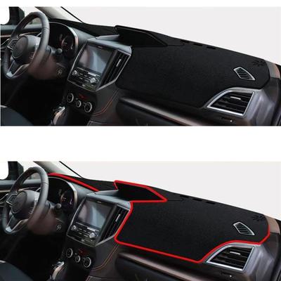 For Subaru Forester - 2024 XV Crosstrek Impreza 2018 Car Dashboard Cover Mat Sun Shade Carpet Accessories