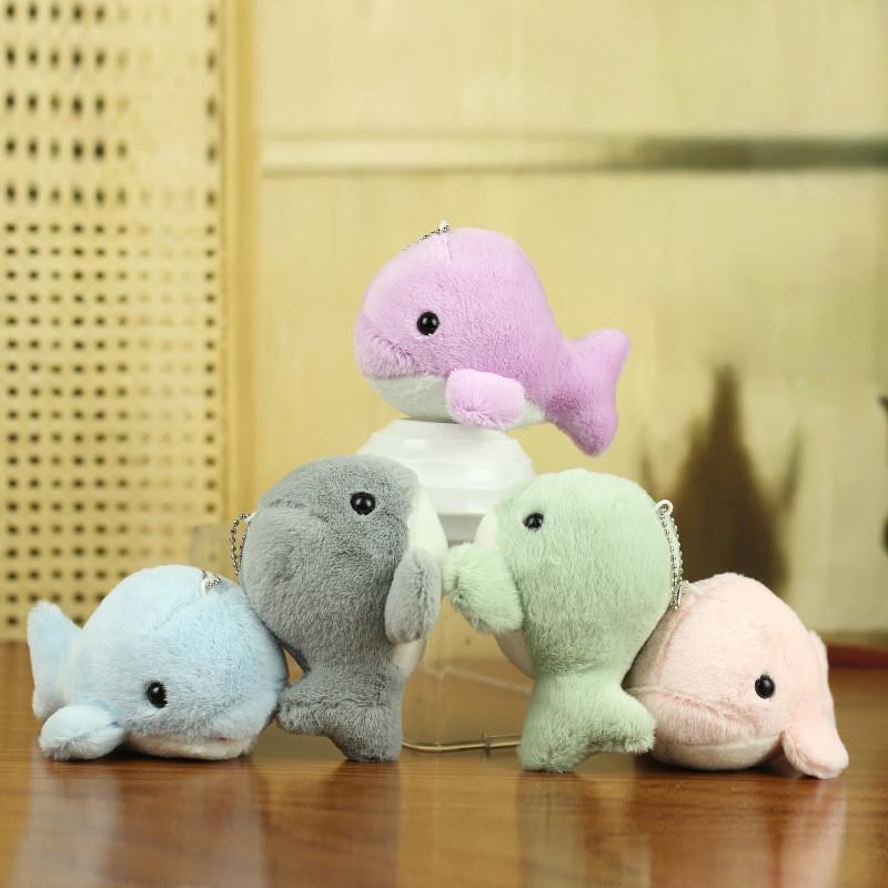 Adorable Miniature Plush Dolphin Toy For Children Soft And Cute Ocean Animal Gift