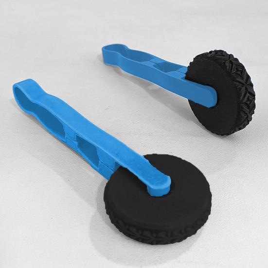 Clay Pattern Roller Pottery Tool Textured Clay Art Roller with Handle Clay Texture Tool for Clay Pottery DIY Projects