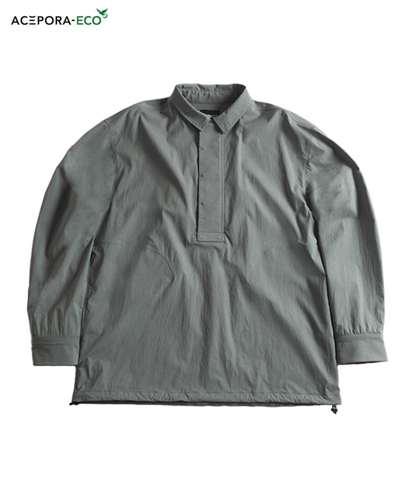 Offgrid Nylon Washer Anorak Shirt - Khaki