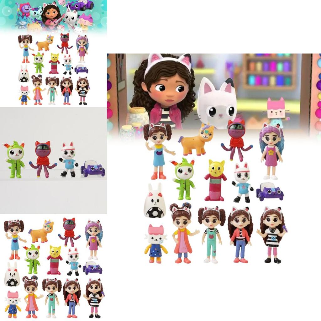 Gabbys Dollhouse Character Action Figure With Durable Pvc Material For Collectors