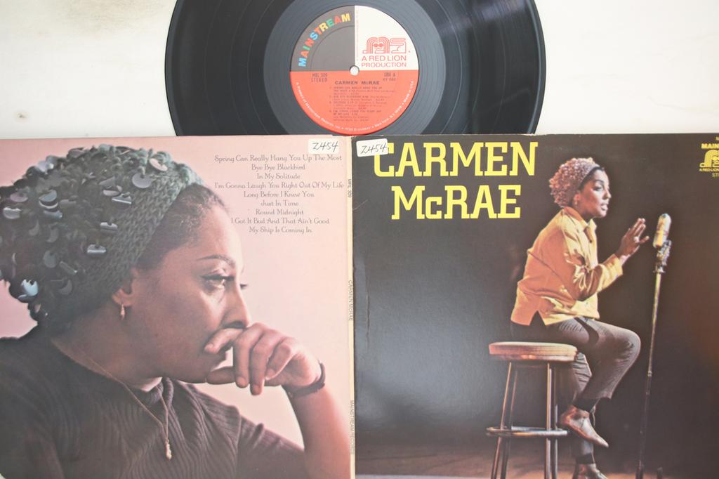 LP Record CARMEN MCRAE - Carmen Mcrae MRL309 MAINSTREAM 1971 US Jazz Used