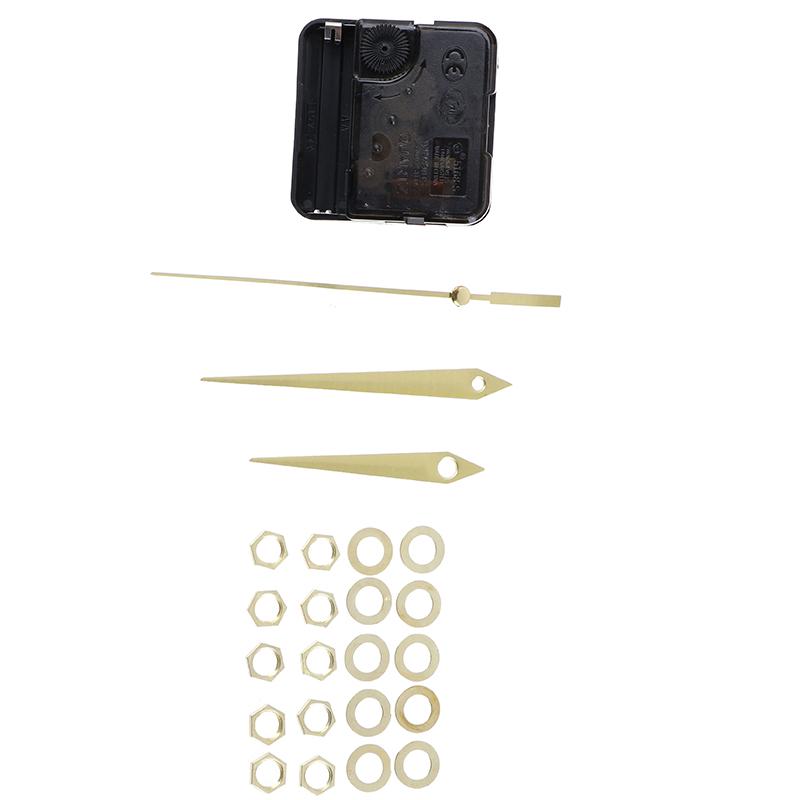 1 Set Hanging DIY Quartz Repair Movement Clock Mechanism Parts Quartz Watch Silent Wall Clock Movement With Needles