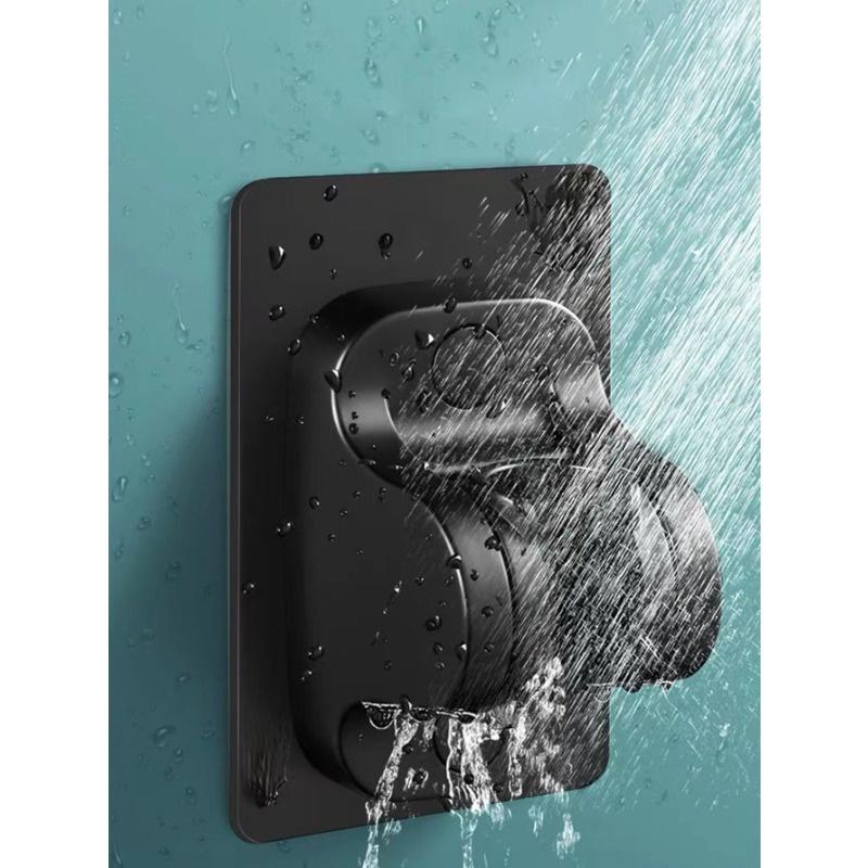 1pc Wall-Mounted Shower Bracket With Adjustable Base For Handheld Showerhead Home Bathroom Decor Summer Bathroom Accessories