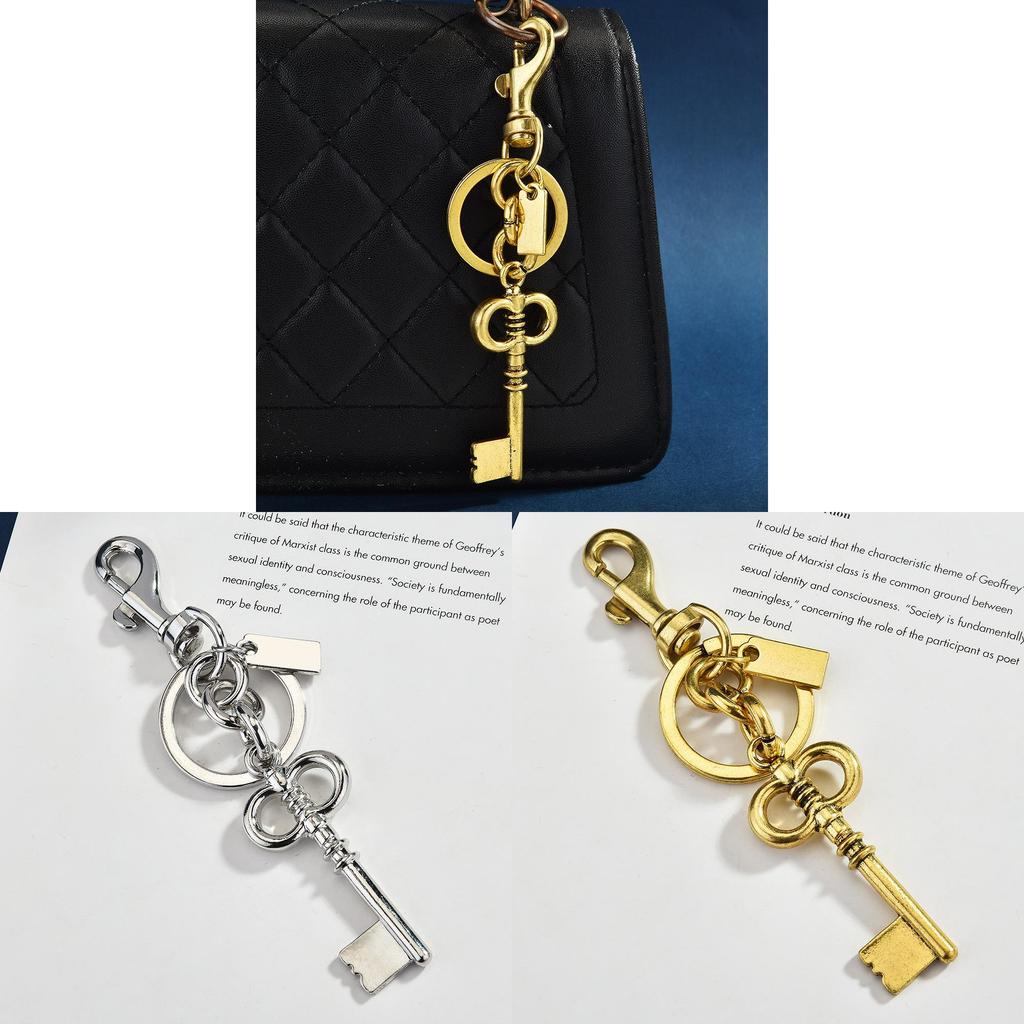 Vintage Metal Keychain Bag Pendant With Electroplating For Fashionable Handbag Decor Summer