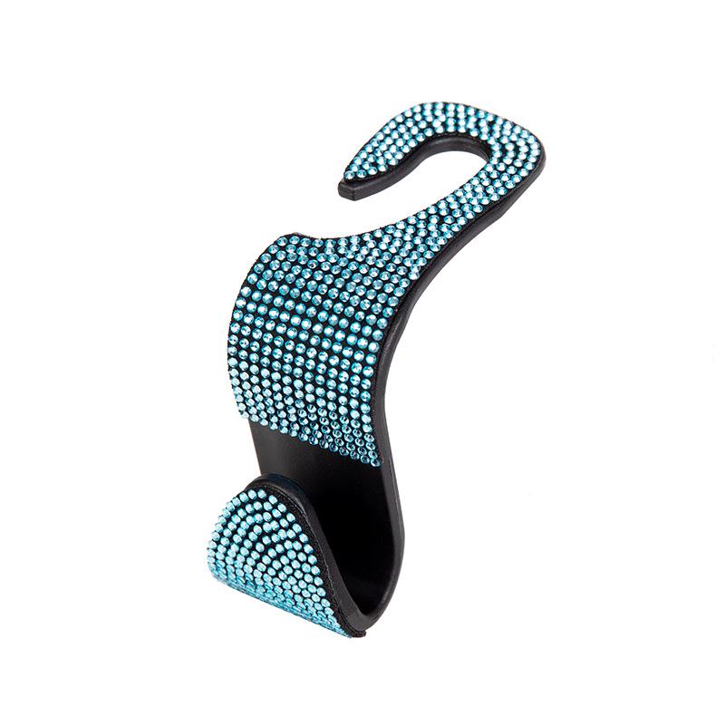 Diamond-Inlaid Multifunctional Car Seat Back Hook