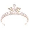 Glittering Rhinestone Bridal Crown Hair Accessories Queen Tiara For Masquerade Ball Banquet Cosplay Women