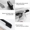 [4 pieces] 192 mm kitchen cabinet handle, black stainless steel cabinet handles, matte black cabinet handle, railing handle fits