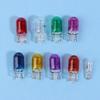 10Pcs 24V 1.2W T5 /12V 5W T10 Glass Light Bulb Dashboard Instrument Panel Brake Light Bulbs Headlights Lamp Lights Car Lights