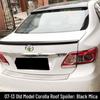 Kohlefaser-Heckspoiler für Toyota Corolla Modelle 2007-2013: Sportliche Modifikation
