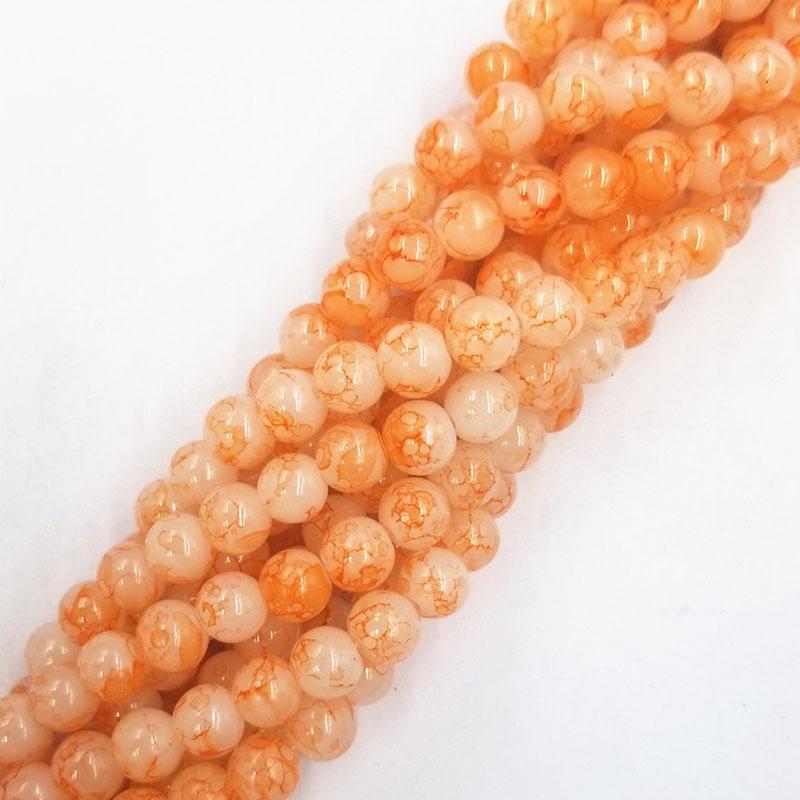 70/108pcs 8mm Glass Loose Beads DIY Handmade Accessories for Bracelet Necklace  Jewelry Making