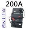 30A 40A 50A 60A 70A 80A 100A 120A 150A 200A 250A 300A AMP Interruttore Fusibile Reset 12-48V DC Auto Barca Auto Impermeabile