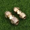 1 Stück 2 3 4 5 mm Schnellverbinder Gerades Rohrverlängerungsstück Schweißfreie Fittings Mit Bördelmuttern Kupferverbinder