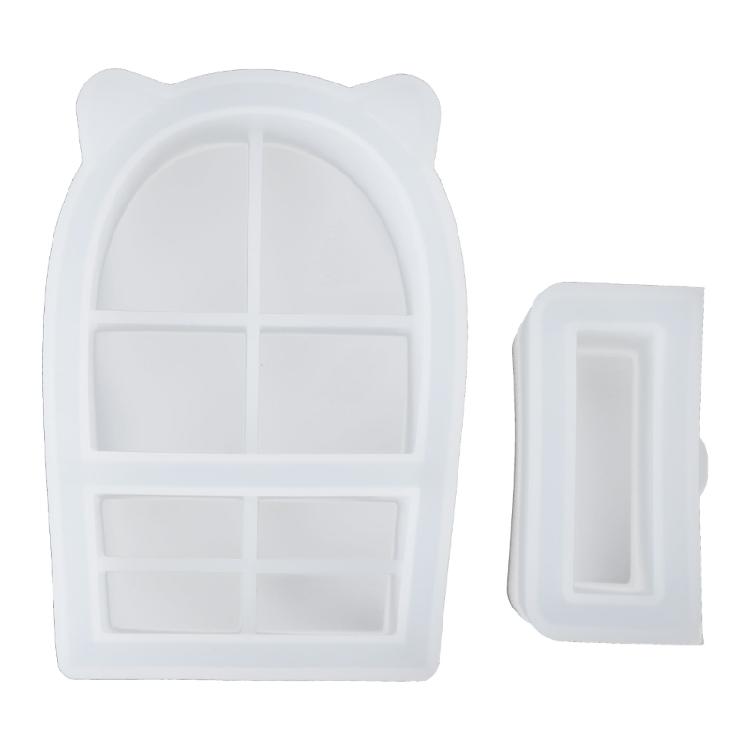 Diy Crystal Drop Glue Mold Cat Ears Drawer Storage Box Ornament Jewelry Mold