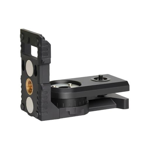 Huepar Plumb Bolt Adapter Mount Base with Magnet, 1/4" & 5/8" Threaded Holes, Surveying Supplies, PV3