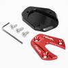 GFARDMOTO Kickstand Extension Pad Side Stand Extension Pad Motorcycle Kickstand Bike Side Stand for