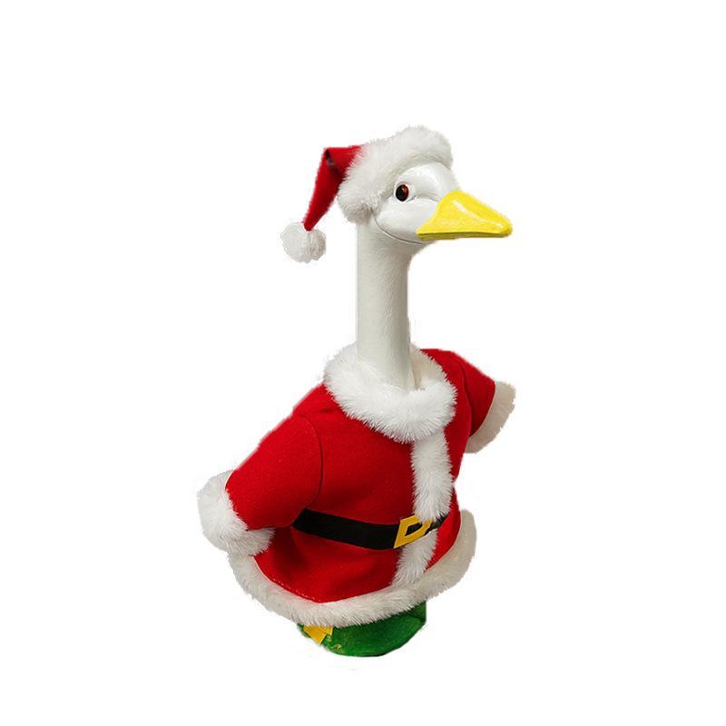 Outdoor Halloween and Christmas Goose-Clothing Santa Robe for Prank Decorations