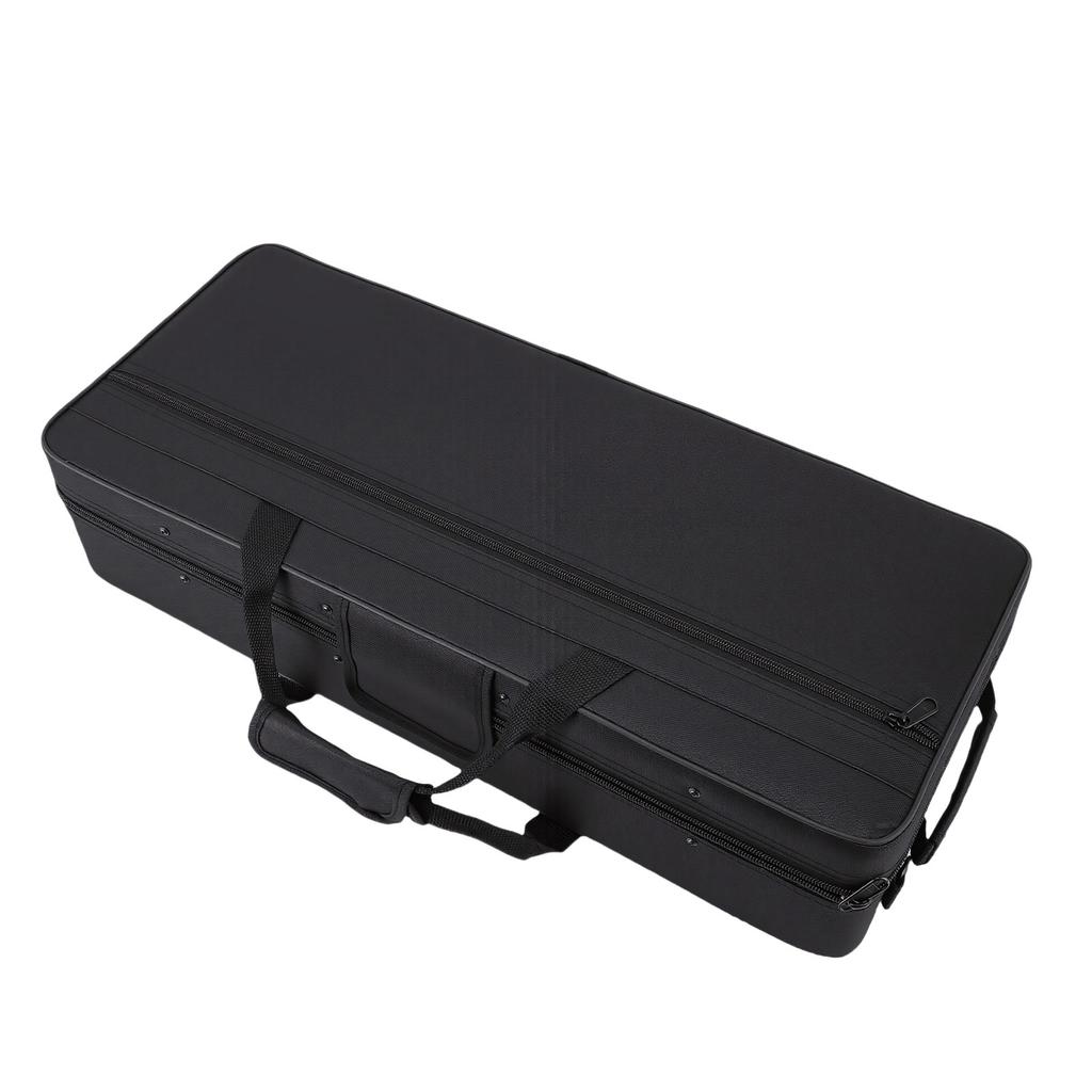 Altsaxophon Koffer Hartschale Saxophon Tragetasche Oxford-Stoff Tragbar Wasserdicht mit Verstellbarem Schultergurt