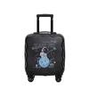 Children's Fashion Cartoon Trolley Case with Universal Wheels & Combination Lock