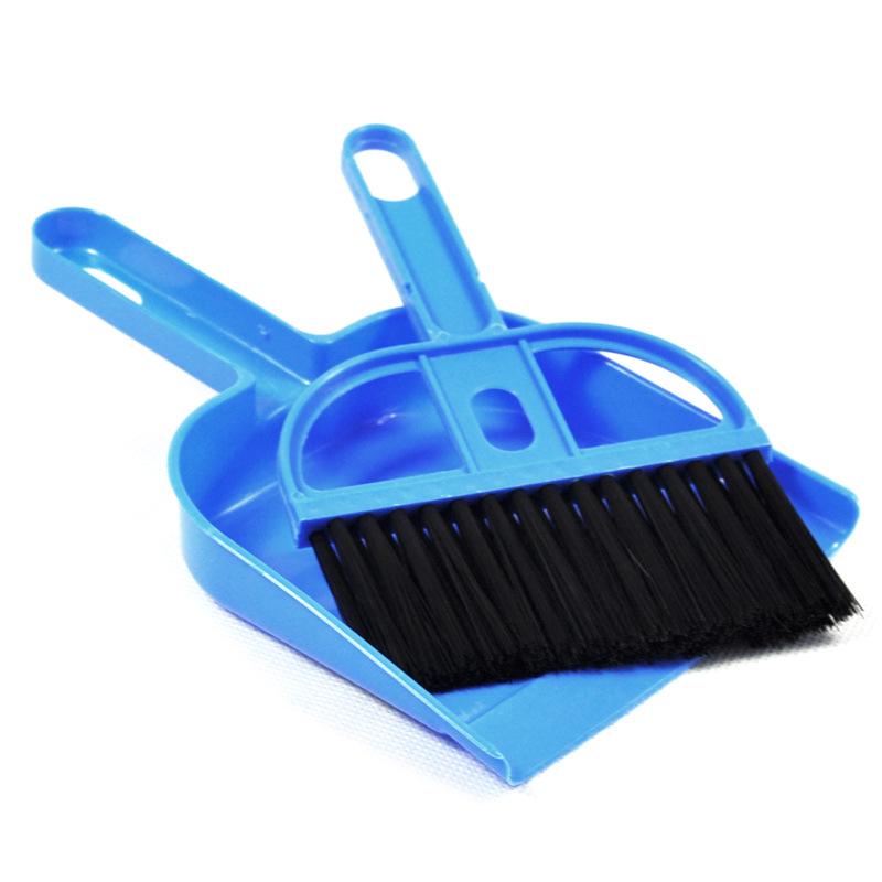 Mini Handheld Broom and Dustpan Set for Desktop Cleaning