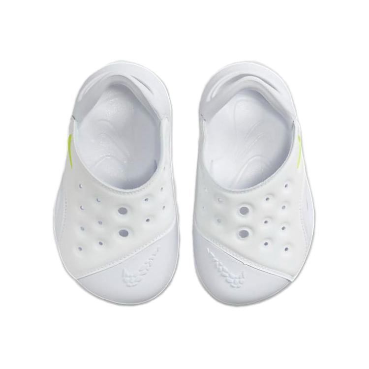 Nike Aqua Swoosh Sandal TD White Volt Baby Sneakers Pure-Platinum FN0875-100