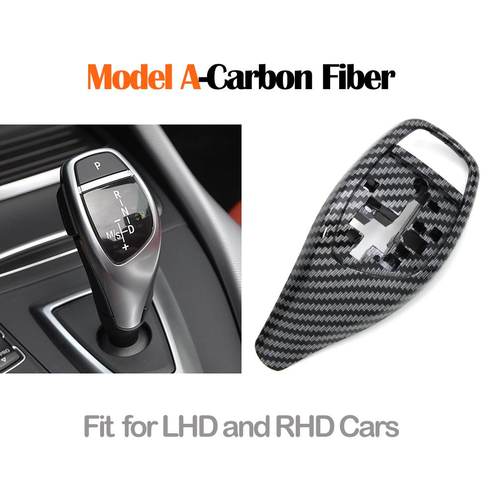 Car Gear Shift Knob Lever Panel Cover For BMW F Chassis 1 2 3 5 7 Series X1 X3 X4 M3 M5 F10 F11 F20 F21 F22 F30 F31 F01 F07 F25