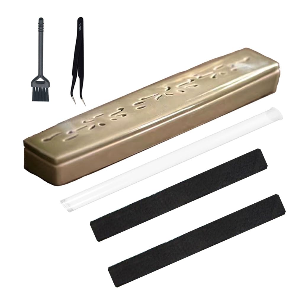 

Подставка для благовоний TXCAOT, Горизонтальная жаровня для благовоний, Безопасная, Керамическая, с крышкой, Огнестойкий хлопок, Пенал для благовоний, Принадлежности для буддийского алтаря, Медитация,