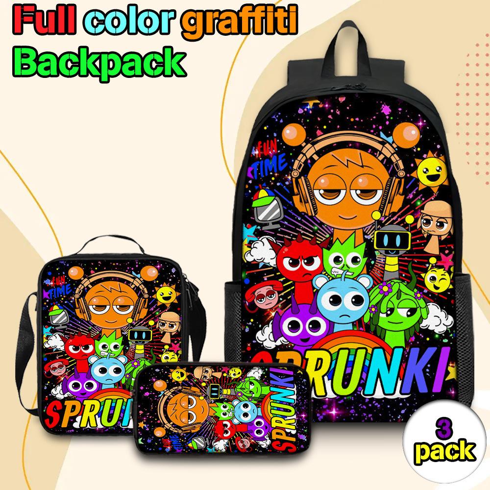 Rhythmus Box Rucksack Grundschultasche Leichte Lastenreduzierung Kinderrucksack Umhängetasche