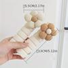 1pc Handmade Flower Door Stopper, Anti-Collision Design,Quiet & Non-Deforming, Multiple Colors for Bathroom, Bedroom, Kitchen