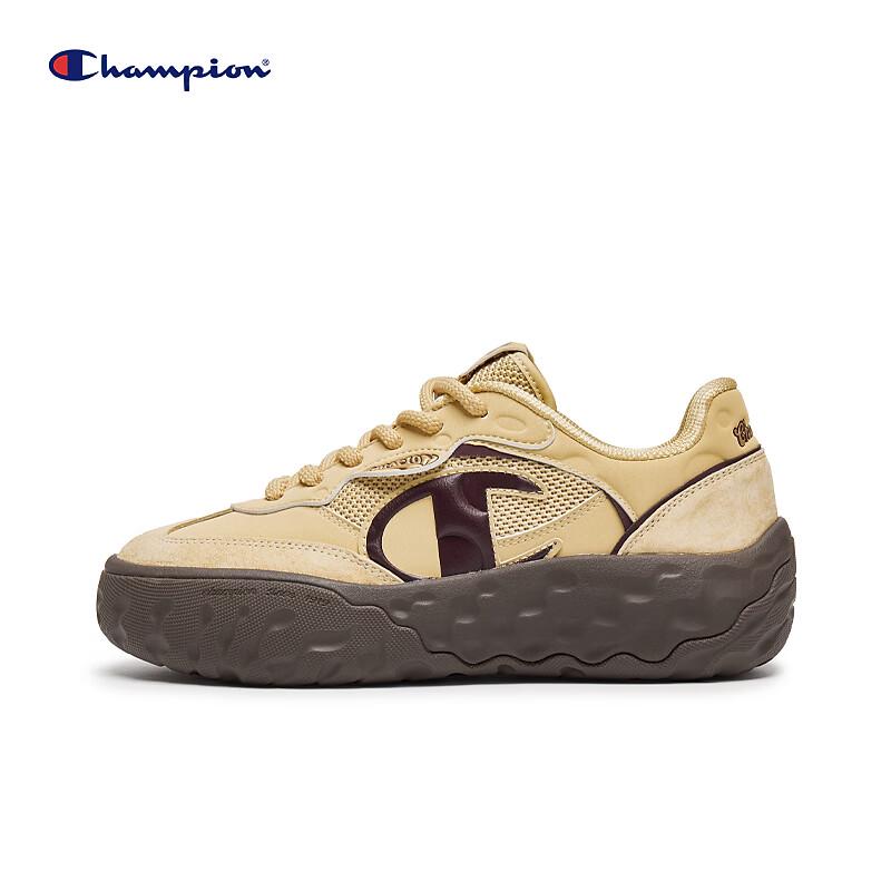 Champion 2025 Platform Retro Casual Trainers WOMEN US 5 светло-желтого