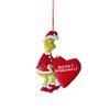 Green Enchanting Monster Christmas Decor Vibrant Acrylic Hanging Ornament For Auto