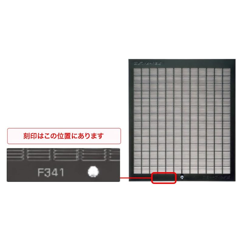 [Genuine][Ideal for switching from Ecosia][Metal] Range Hood Fuji Industrial Value Filter 3-pack [RVRF10-3421-3] Kitchen Range Hood Filter Ventilation