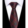 Elegant European & American Men's 8CM Hand-tied Silk Polyester Tie - Casual Business Style