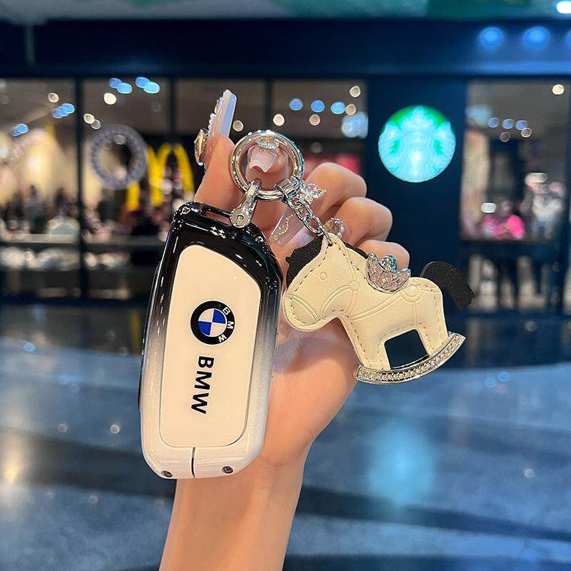 Zinc Alloy Car Key Case Cover for BMW X1 X3 X4 X5 F15 X6 F16 G30 7 Series G11 F48 F39 520 525 f30 118i 218i 320i Car Accessories PS9