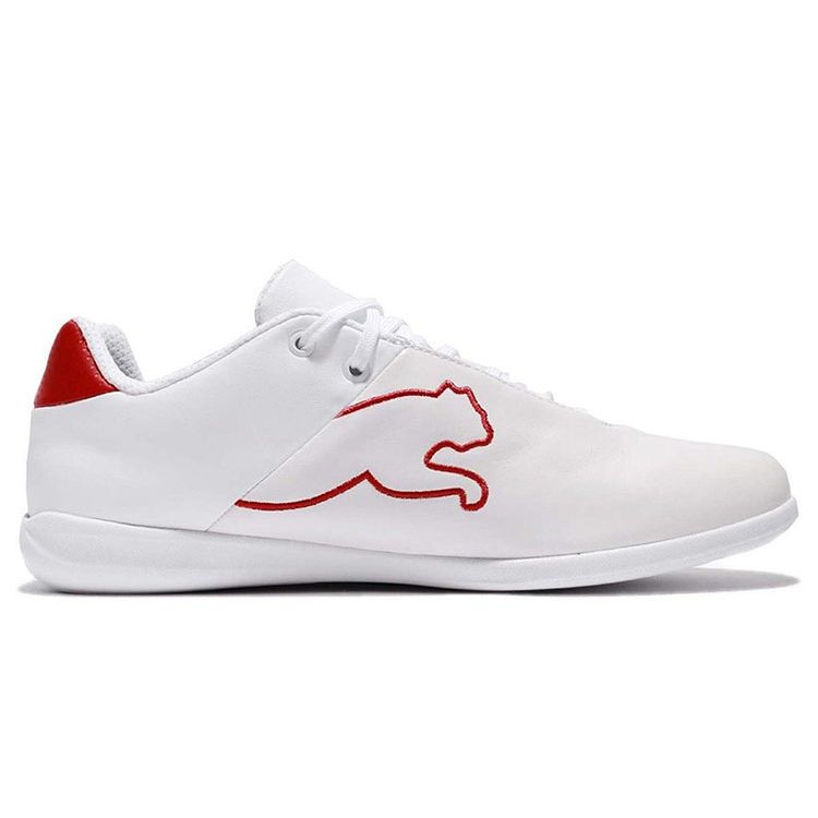 Scuderia Ferrari x Puma Future Cat Casual Bílé Rosso Corsa Pánské Tenisky 306001-03