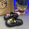 Hole shoes women's new summer wear platform eva sandals non-slip cute beach sandals
