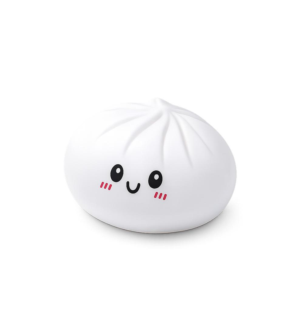 Cute Steamed Bun Squishy Dolls Portable Multi Color Stress Relief Anti-Anxiety Squeeze Toys Office Desktop Decoration Toys Gifts