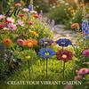 Backyard Bee Bath Station Ceramic Watering Station Garden Flower Stake Butterfly Water Weather Resistant Hydration Tool Feeder Pollinator