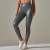 Leggings High Waist Yoga Sports Women Pants Elastic Pu Leather High