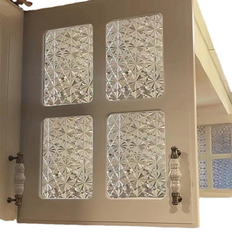 Frosted Window Film Privacy Static Cling Glass Sticker Anti-UV Anti-Glare Decorative Film for Home Office Bathroom