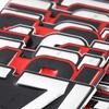1Pc 3D Metal 4.0L 4.6L 4.7L 5.0L 5.7L 6.0L 6.2L 6.4L 7.0L Car Sticker Rear Trunk Emblem Badge Decals