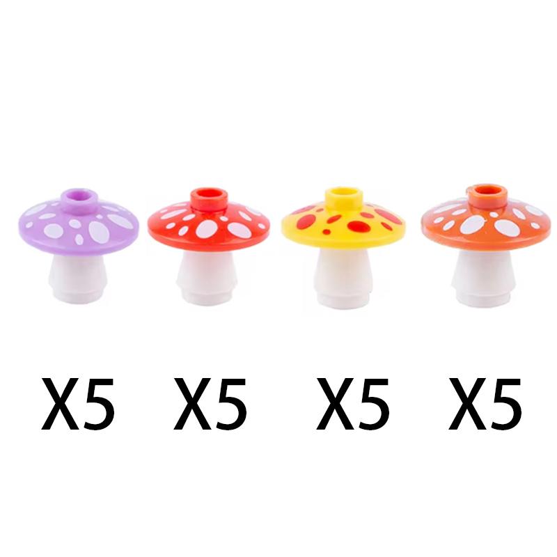 City Food Building Blocks Character Accessories Printing Set Fish Mushroom Fruit Burger Refrigerator Hot Dog Pizza Basin Toy