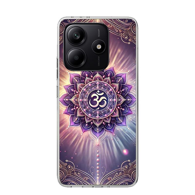 Mandala Chakra Insist Yoga Phone Case For Xiaomi Redmi Note 15 14 13 12S 12 Pro Plus 11S 11E 11 11T 10S 10 Art Soft Pattern Cove