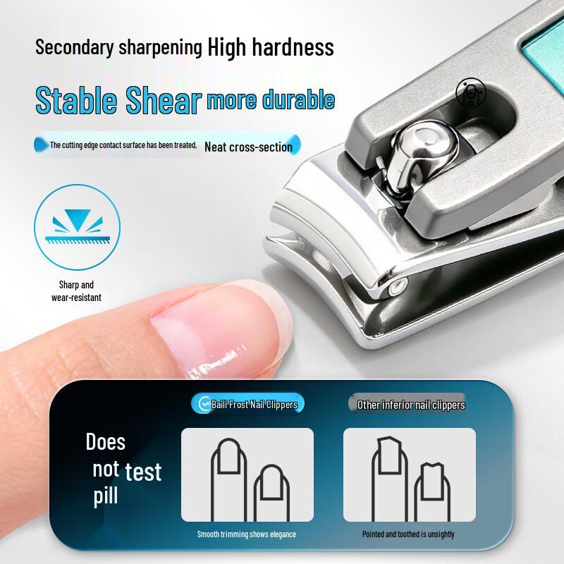 Bailishuang Anti-Splash Large Nail Clipper