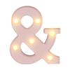LED Luminous Letter and Number String Lights for Birthday, Proposal, and Event Décor
