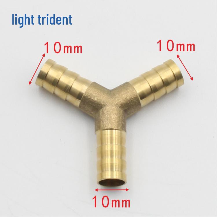 4-Point Yellow Natural Gas Ball Valve with Fine 3-Way Stem