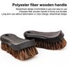 Soft Horsehair Cleaning Brush Horsehair Detailing Brush Car Interior Detailing Tool Car Cleaning Brush Handle Details Brush