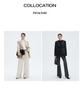 Spring 2026 Chinese-Style Lace Jacquard High Neck Knit Pullover T-Shirt