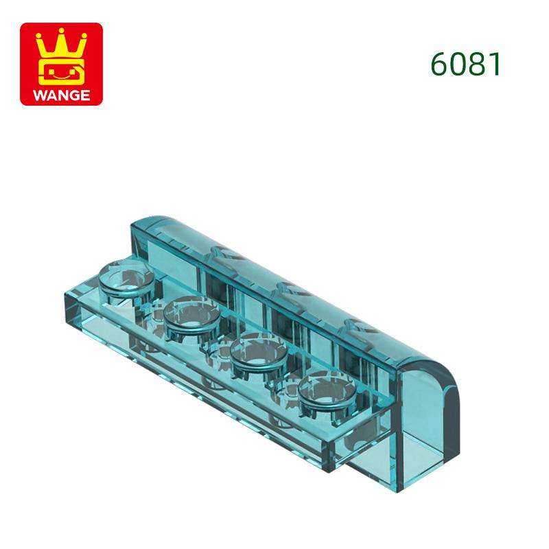 44Pcs/lot 6081Corner 4Hole Slope Curved 2x4x1 1/3 featuring Top Block Moc Colour Accessories Works With featuring Brick Kids Toy